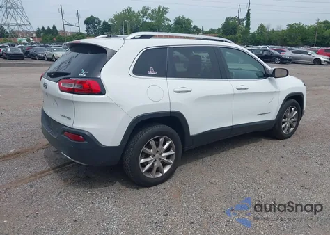 2017 Jeep Cherokee Limited 4X4 из США, поврежденный, VIN 1C4PJMDB1HW622467